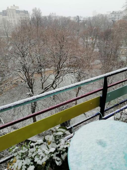 Canopee, Paisible, Chaleureux, Lumineux, Balcon Paris Exterior foto