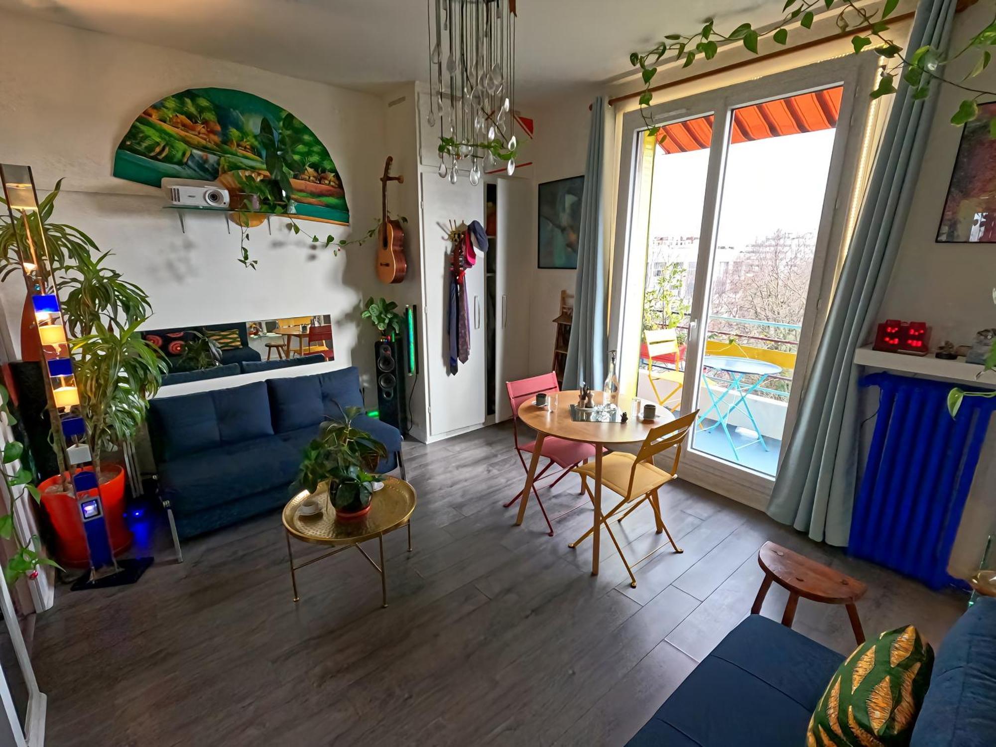 Canopee, Paisible, Chaleureux, Lumineux, Balcon Paris Exterior foto