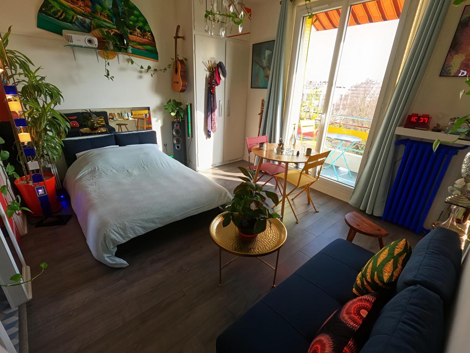 Canopee, Paisible, Chaleureux, Lumineux, Balcon Paris Exterior foto